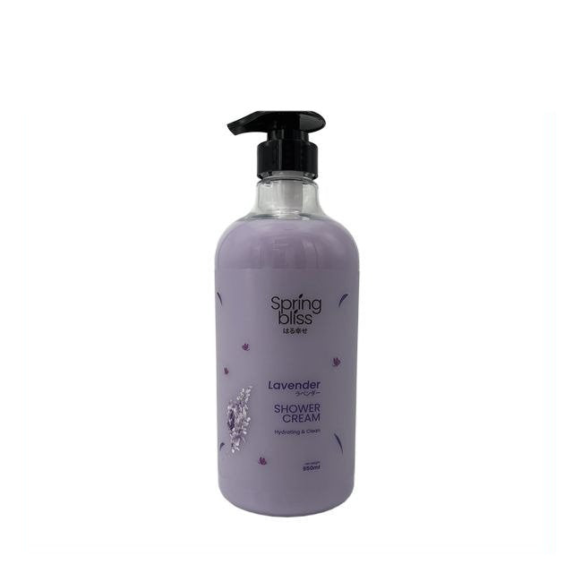 SPRING BLISS SHOWER CREAM LAVENDER 950ML