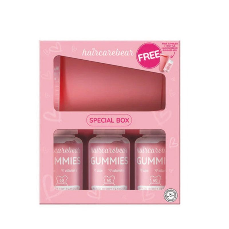 HAIRCAREBEAR SPECIAL BOX 60SX3+TUMBLE