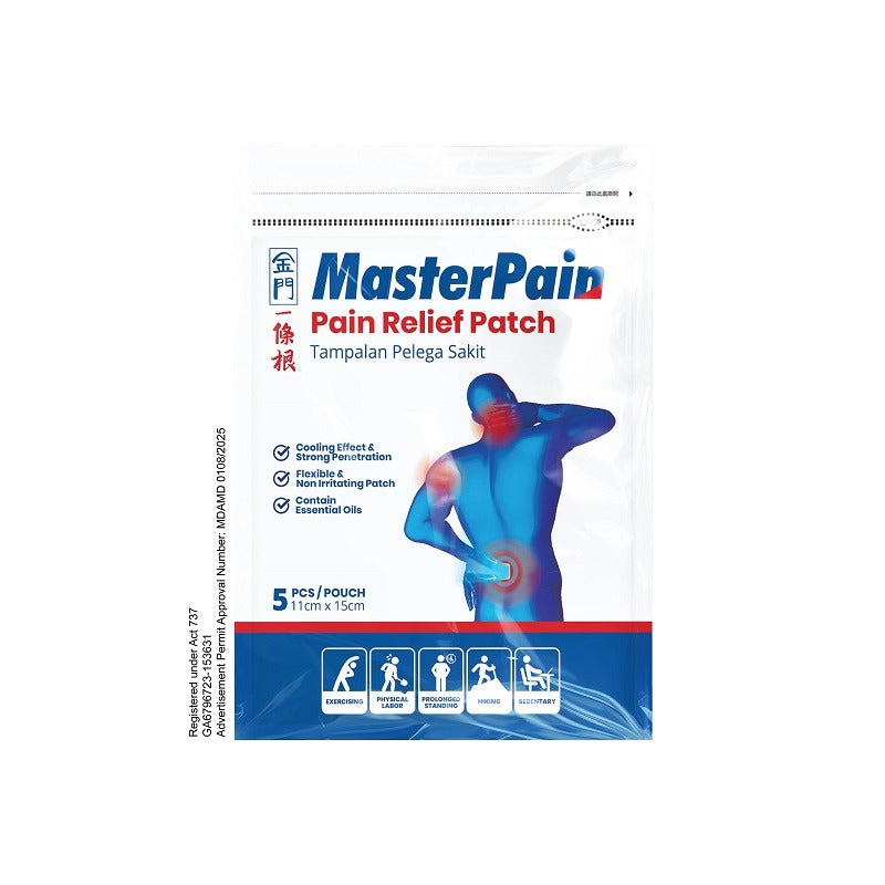 MASTERPAIN PAIN RELIEF PATCH 5S