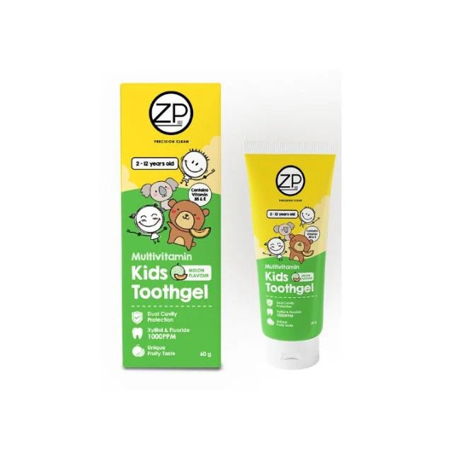 ZP MULTI-VITAMIN MELON KIDS TOOTHGEL 60G