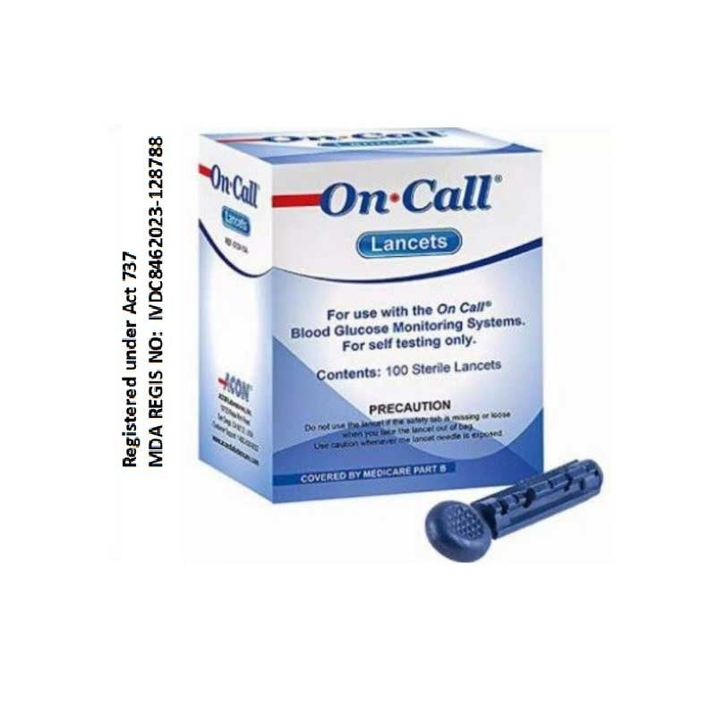 ON CALL LANCETS 100S