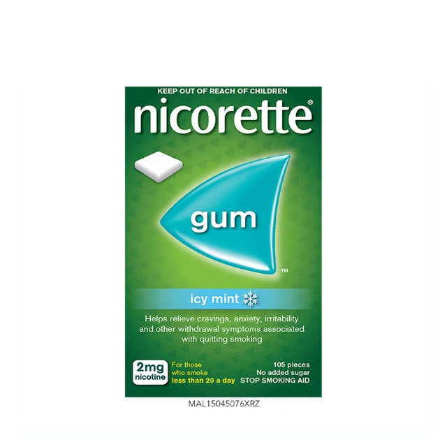 NICORETTE ICYMINT 2MG GUM 15S