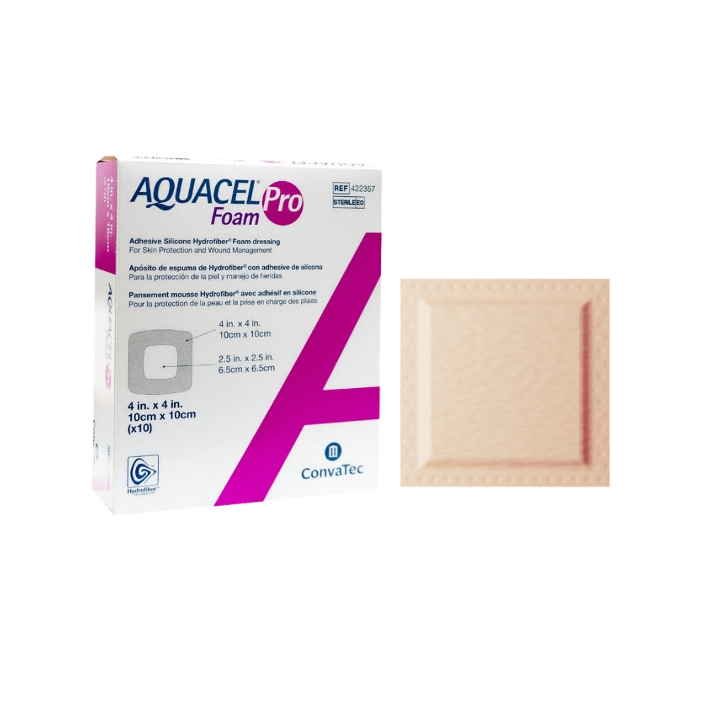 CONVATEC AQUACEL FOAM PRO NAI 10CMX10CM (422357) 10S