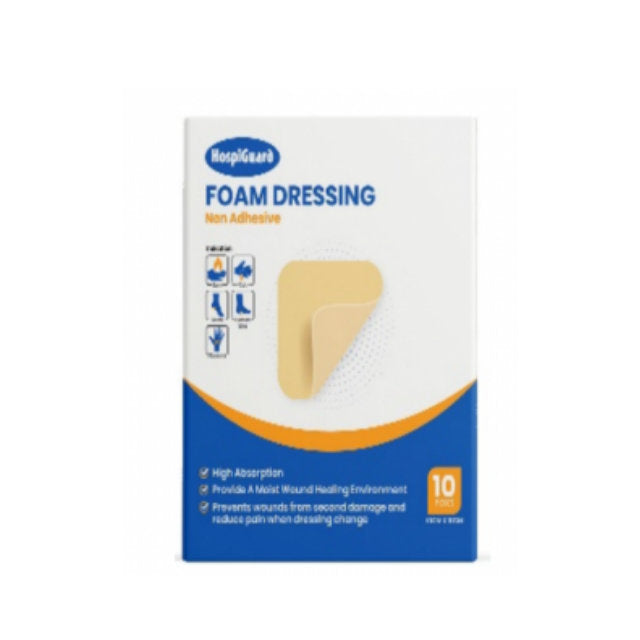 HOSPIGUARD HYDROCOLLOID DRESSING (EXTRA THIN) 10CMX10CM 10S