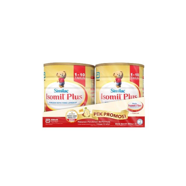ISOMIL GOLD PLUS (1-10 YEAR) 850G 2S