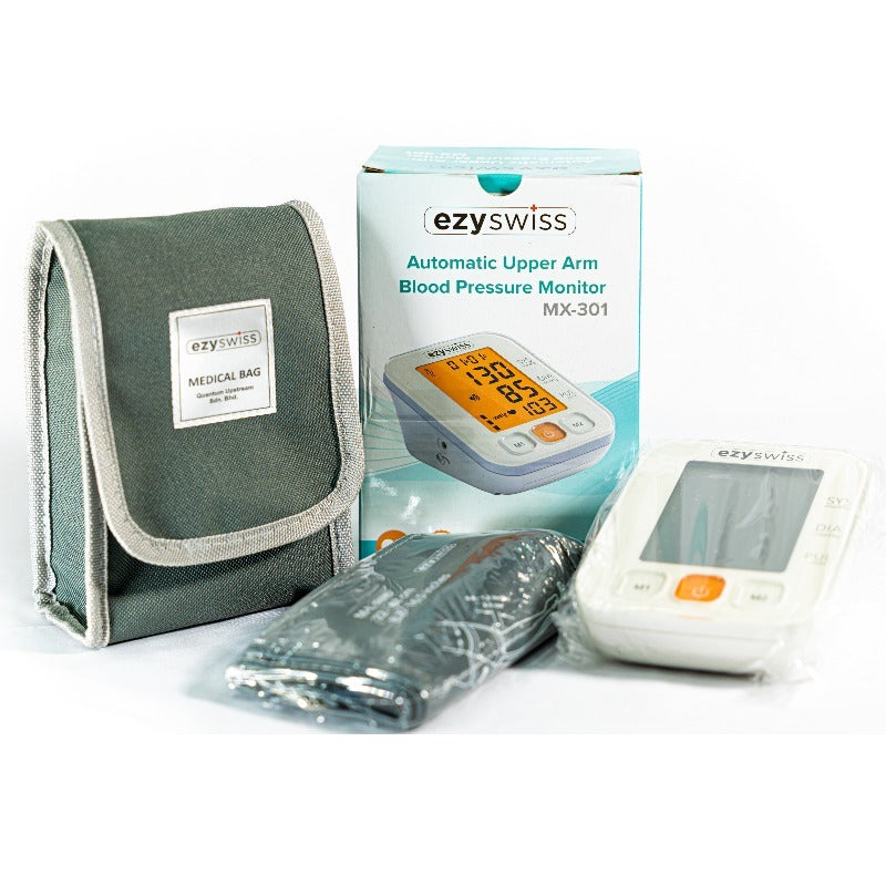 EZYSWISS AUTOMATIC UPPER ARM BLOOD PRESSURE MONITOR MX-301