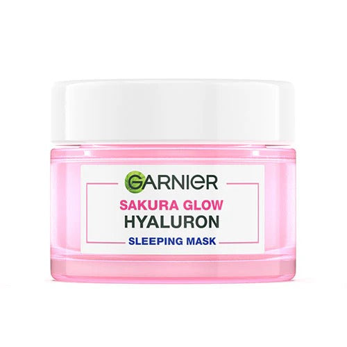 GARNIER SAKURA WHITE PINKISH RADIANCE SLEEPING ESSENCE NIGHT CREAM 50ML
