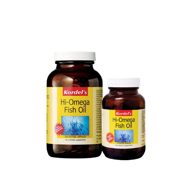 KORDELS HI OMEGA FISH OIL 1000MG 150S+30S