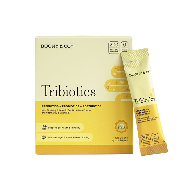 BOONY & CO TRIBIOTICS: PREBIO + PROBIO + POSTBIO 20S