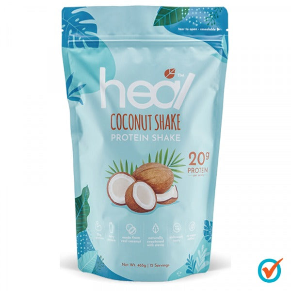 HEAL COCONUT SHAKE PROTEIN SHAKE 465G