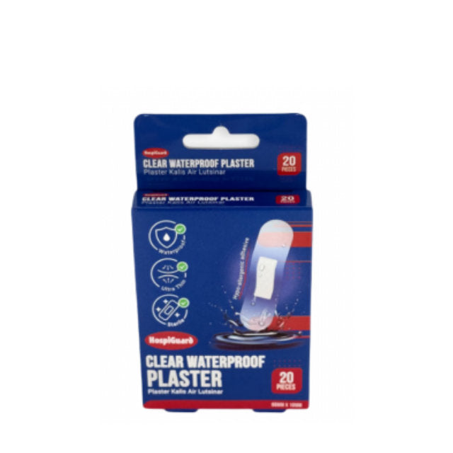 HOSPIGUARD CLEAR WATERPROOF PLASTER 20S (BPC20)