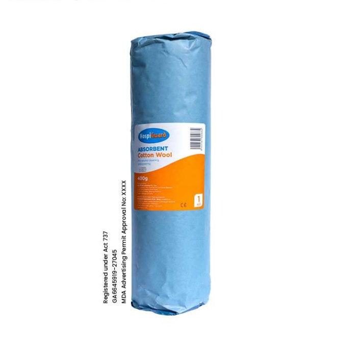 HOSPIGUARD COTTON WOOL 400G