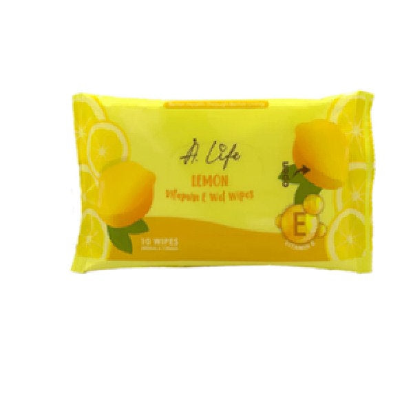 A.LIFE WIPES VIT E LEMON 10S 3S