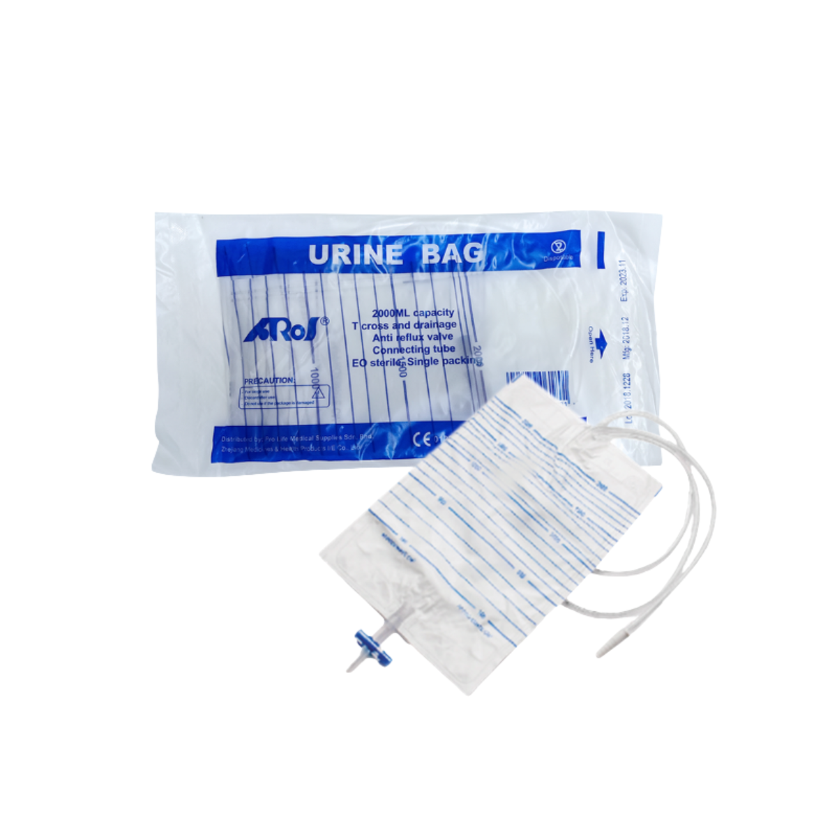 PRIMES URINE BAG 2000ML 1S