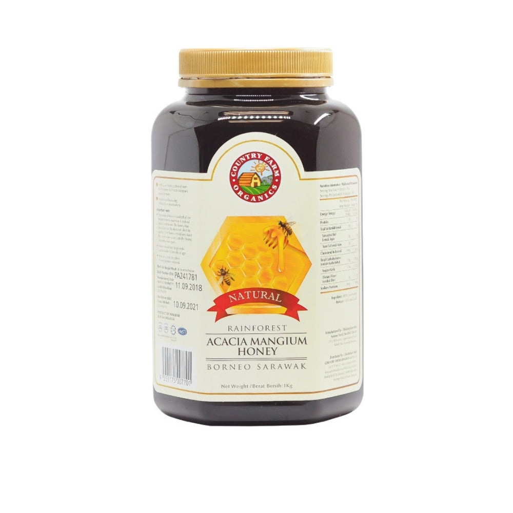 COUNTRY FARM ORGANIC RAINFOREST ACACIA HONEY 1KG