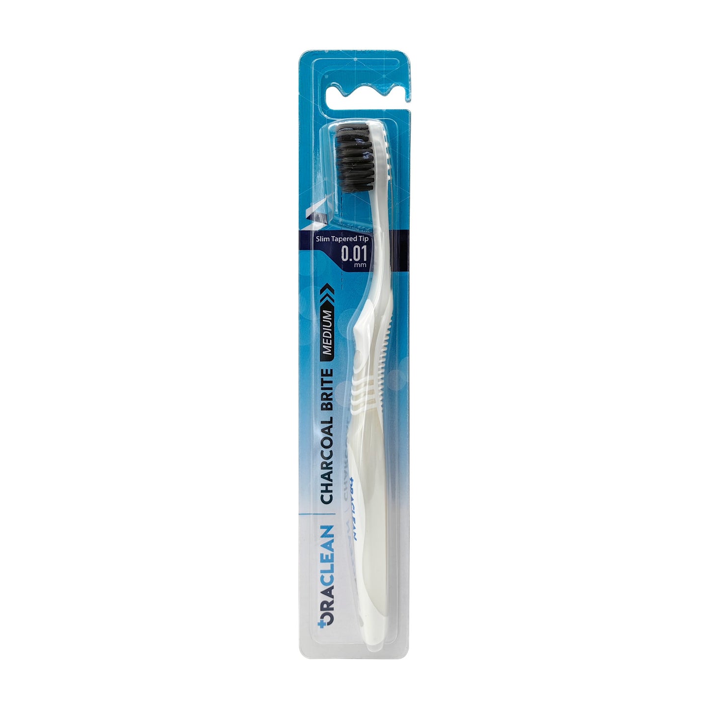 ORACLEAN TOOTHBRUSH CHARCOAL BRITE MEDIUM 1S