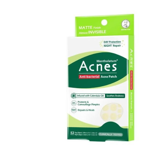 MENTHOLATUM ACNES A.BAC DAY&NIGHT CALENDULAPATCH52S