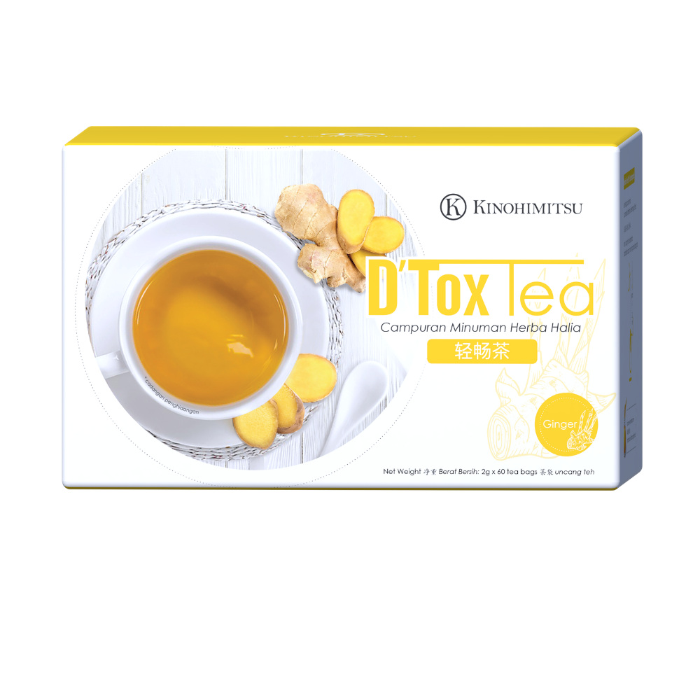 KINOHIMITSU JPAN DTOX TEA GINGER 60S