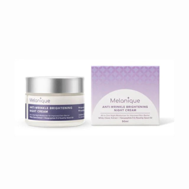 MELANIQUE ANTI-WRINKLE BRIGHTENING NIGHT CREAM 50ML