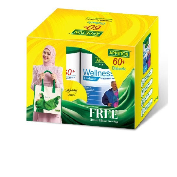APPETON WELLNESS 60+ DIABETIC 900G 2S + PREMIUM