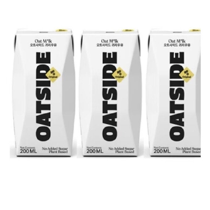 OATSIDE PLAIN OAT MILK 200ML 3S