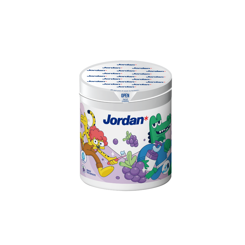 JORDAN KIDS TOOTHPASTE STEP 2 GRAPE 188G (PUMP) REFILL