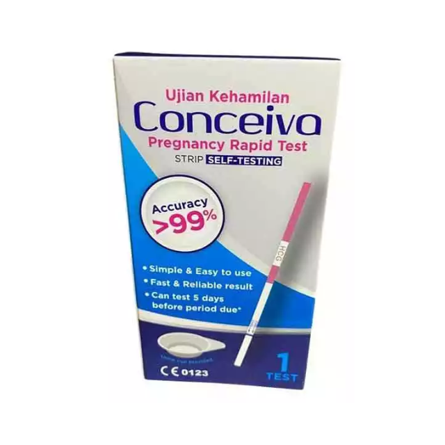 CONCEIVA PREGNANCY RAPID TEST STRIP 1S