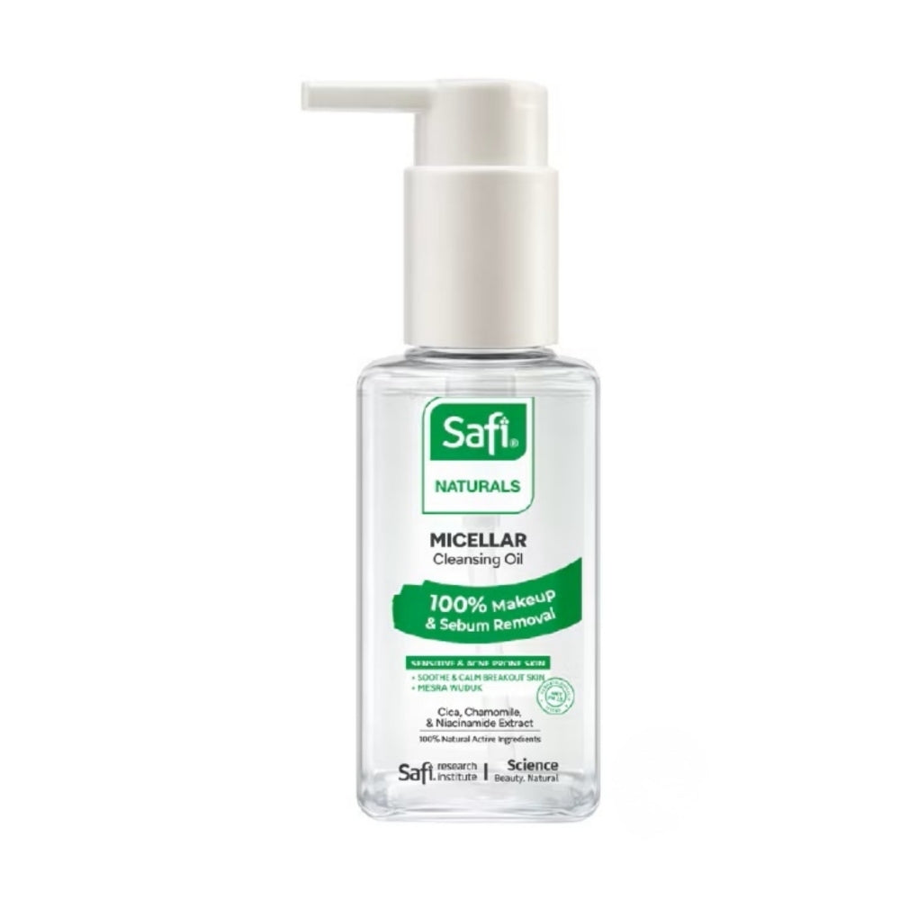 SAFI NATURALS MICELLAR OIL SENSITIVE CICA & CHAMOMILE 95ML