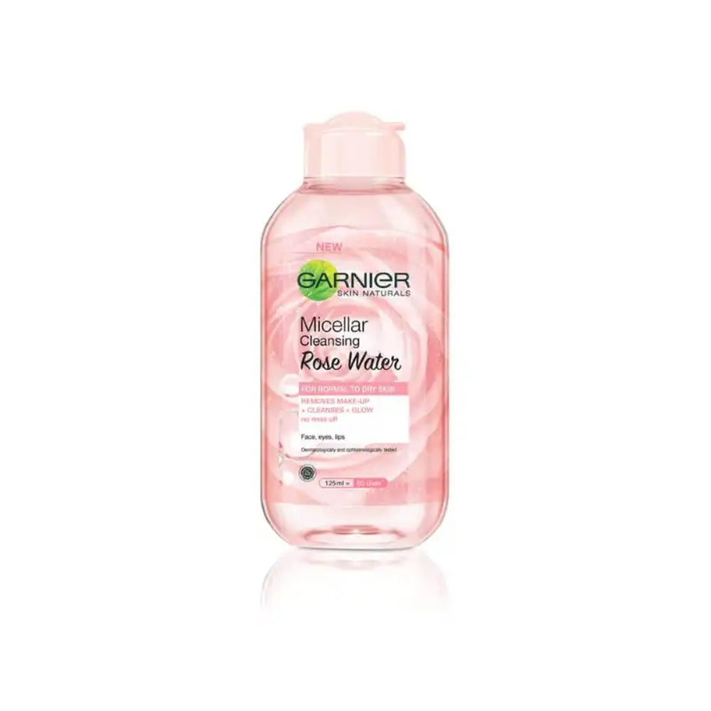 GARNIER MICELLAR CLEANSING WATER ROSE 125ML