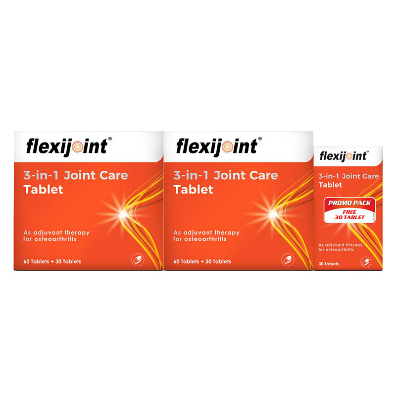 FLEXIJOINT 3IN1 TABLET (60S+30SX2)+30S
