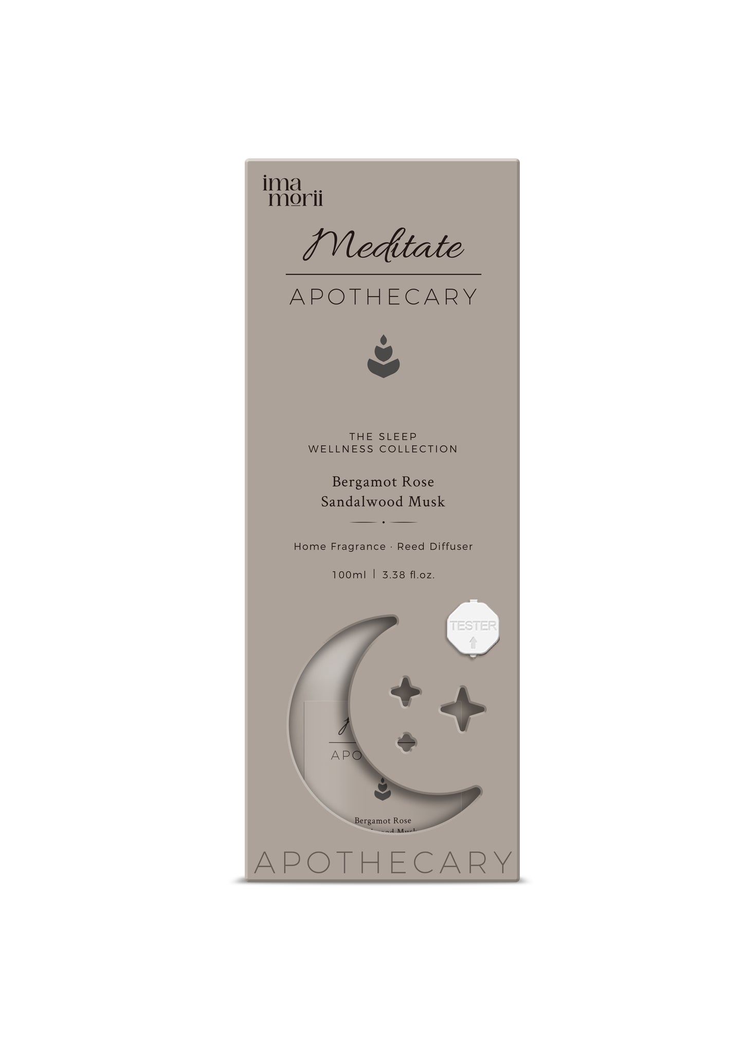 IMA MORII SLEEP WELLNESS REED DIFFUSER MEDITATE 100ML