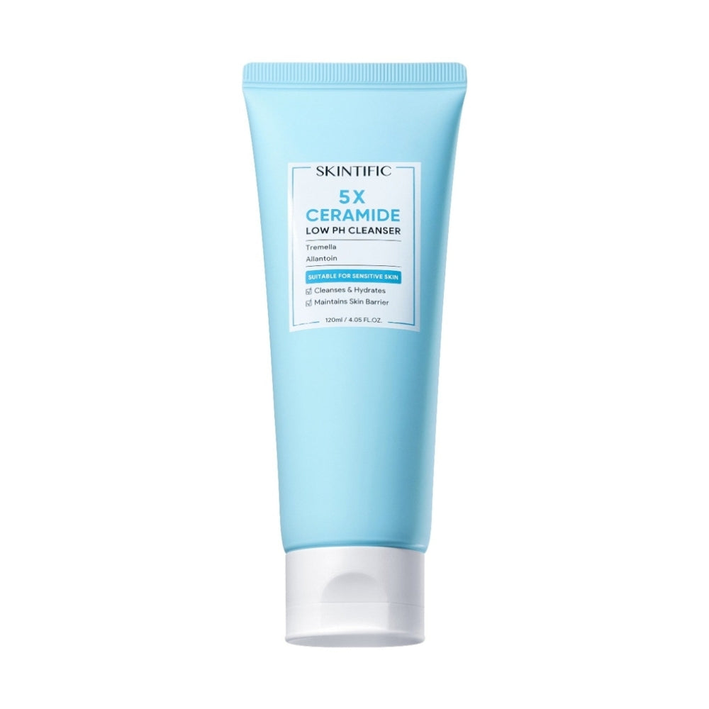 SKINTIFIC 5X CERAMIDE LOW PH CLEANSER 120ML