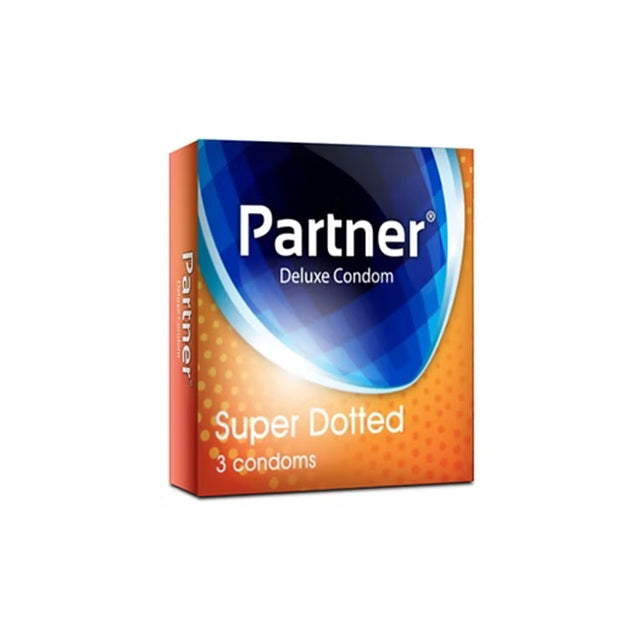 PARTNER SUPER DOTTED CONDOM 3S