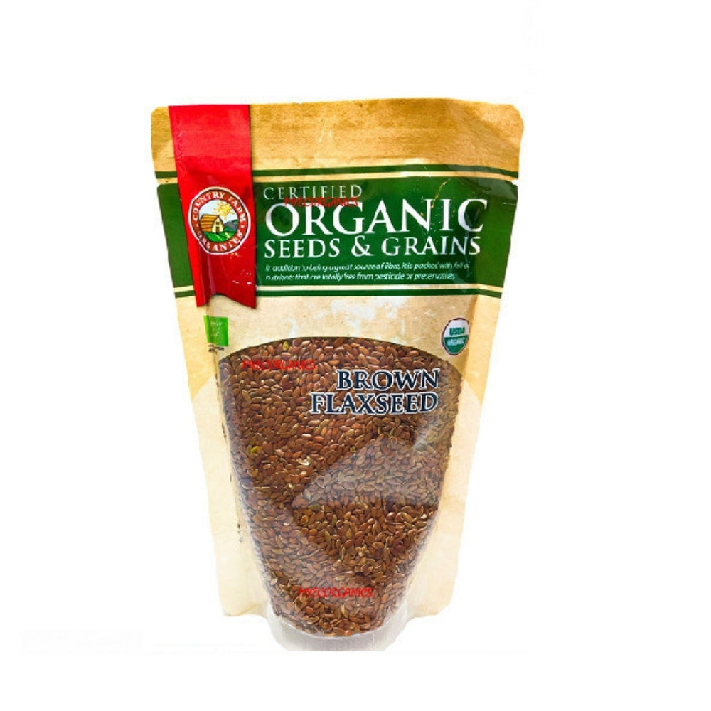 COUNTRY FARM ORGANIC FLAXSEED BROWN250GM