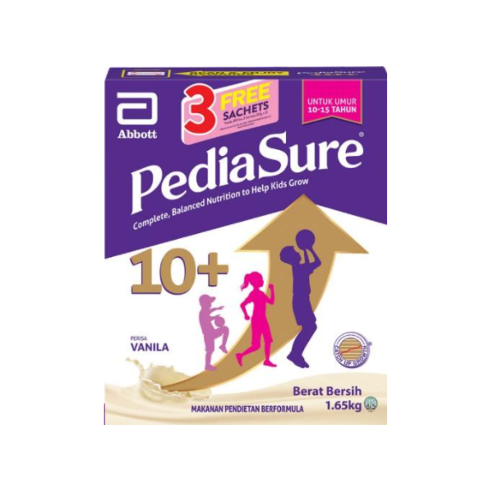 PEDIASURE 10+ VANILLA BIB 1.65KG
