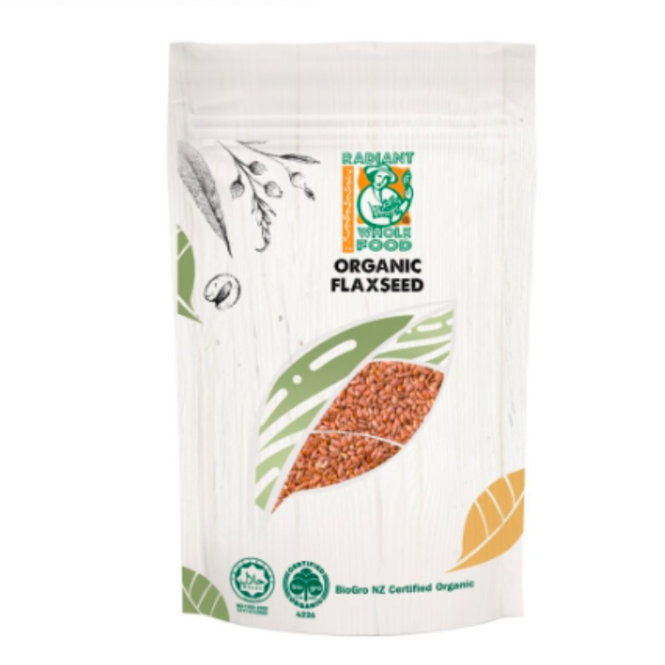 RADIANT ORGANIC FLAXEED 500G
