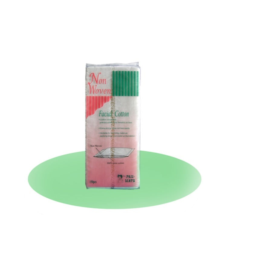 PAN-MATE FACIAL COTTON NON WOVEN 150S