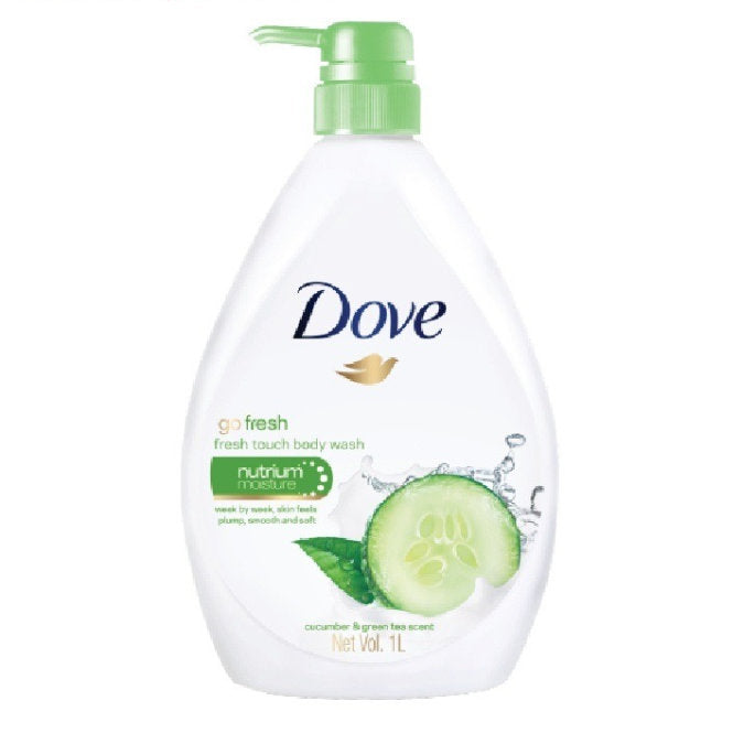 DOVE BODY WASH GO FRESH FRESH TOUCH 1L