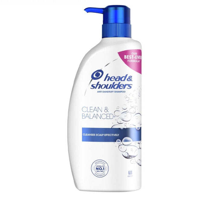 HEAD & SHOULDERS SHAMPOO CLEAN & BALANCED 650ML