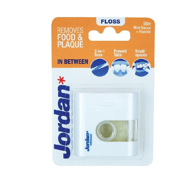 JORDAN DENTAL FLOSS IN BETWEEN 50M