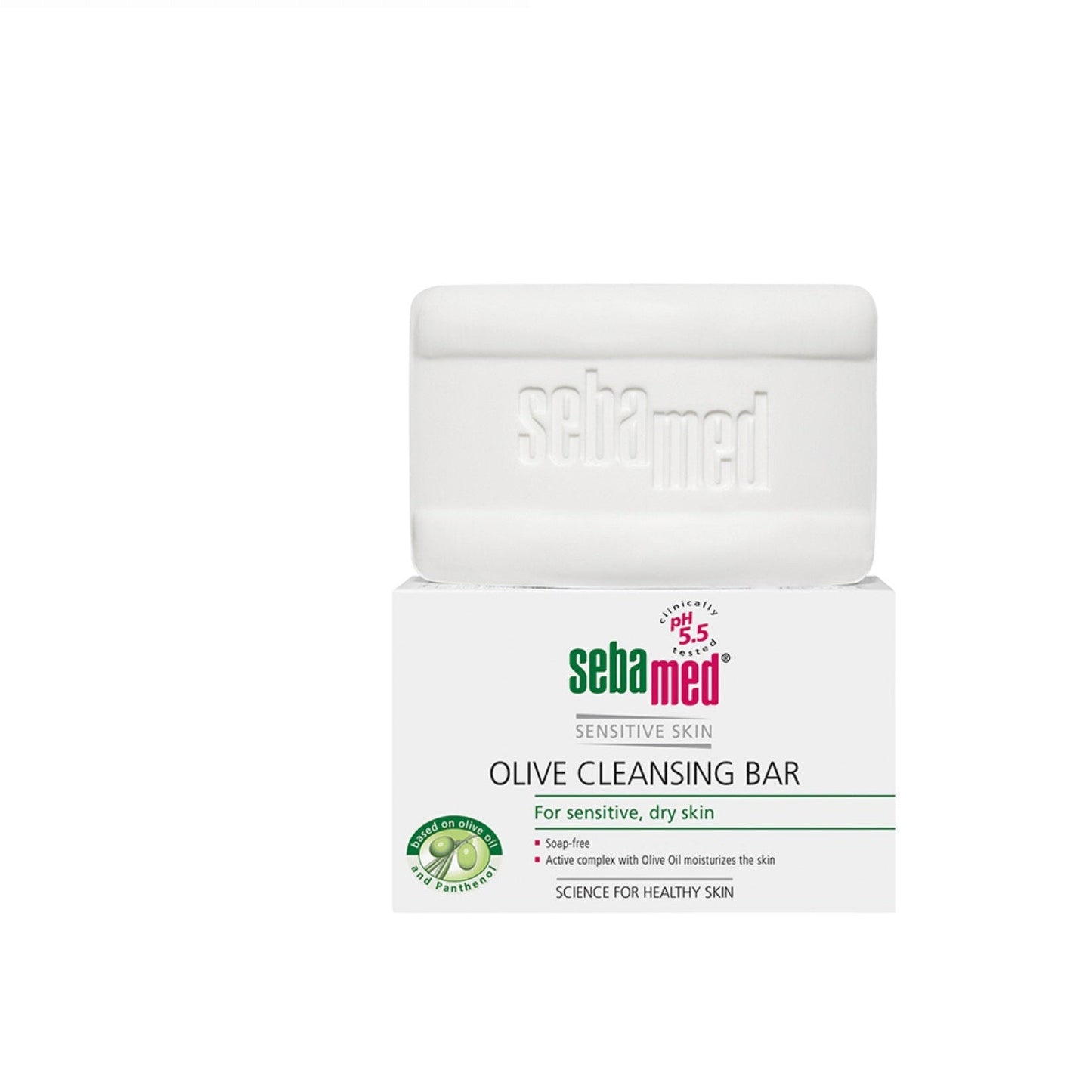 SEBAMED OLIVE CLEANSING BAR 150G