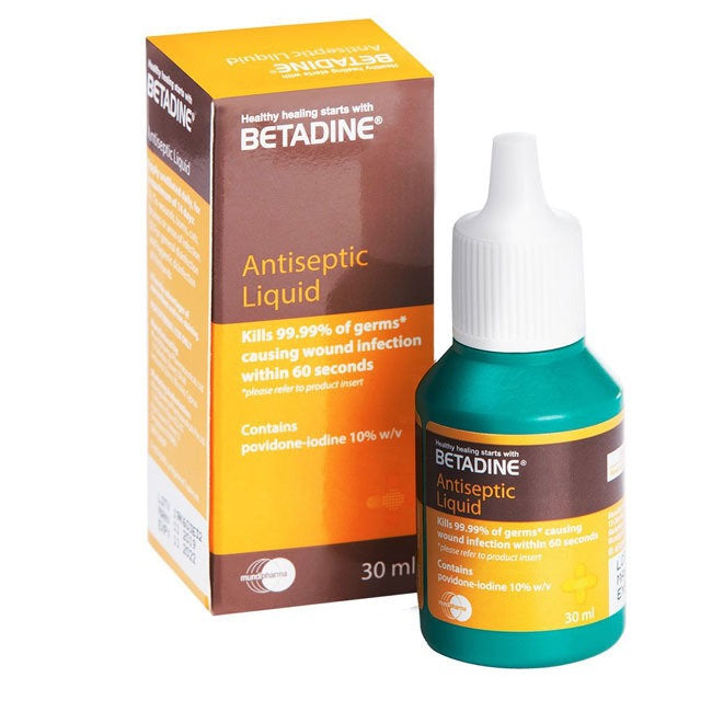 BETADINE ANTISEPTIC LIQUID 30ML