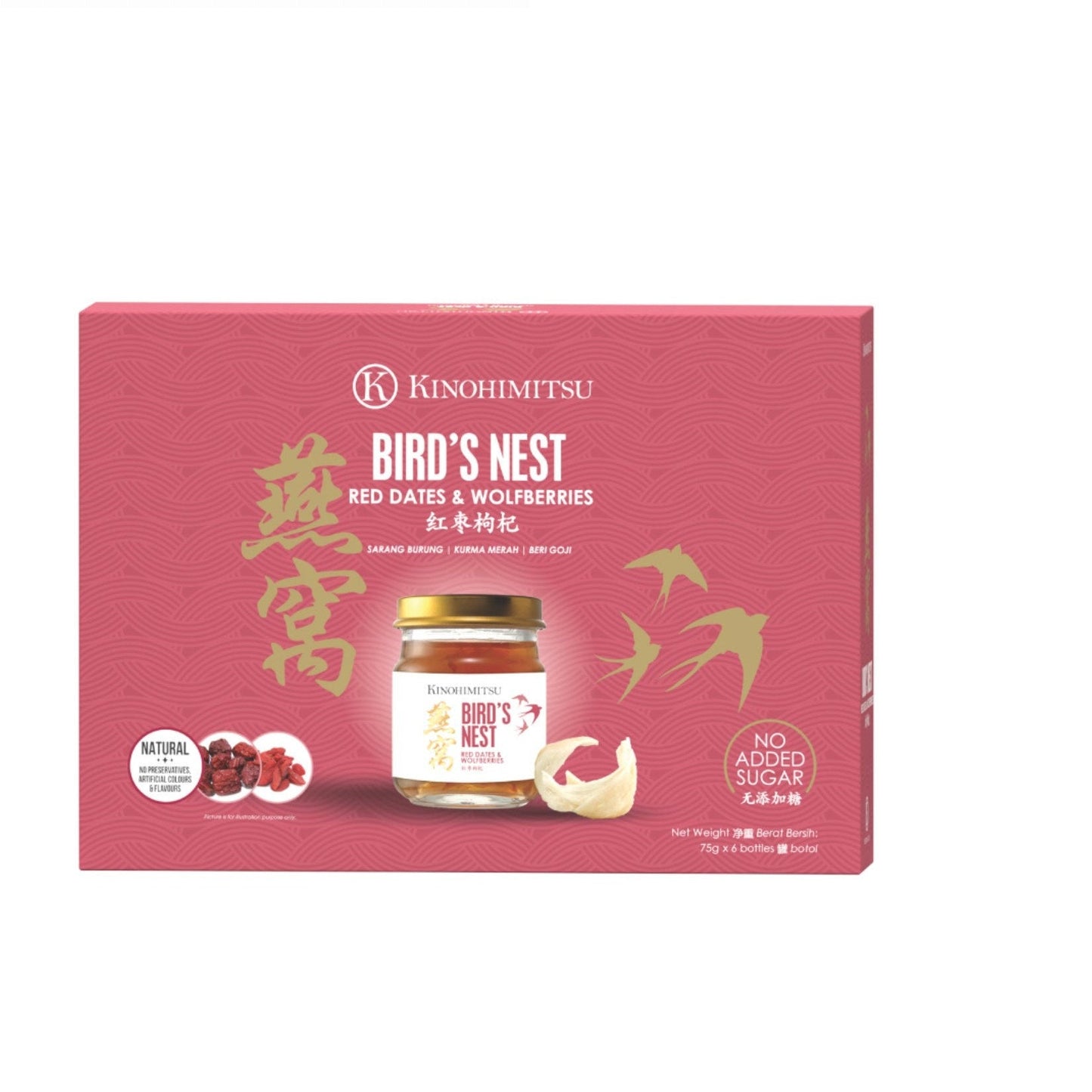 KINOHIMITSU BIRDNEST RDATES WOLFBER 75GX6S