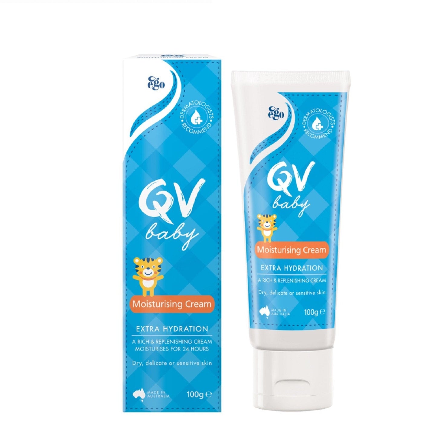 QV BABY MOISTURISING CREAM EXTRA HYDRATION 100G