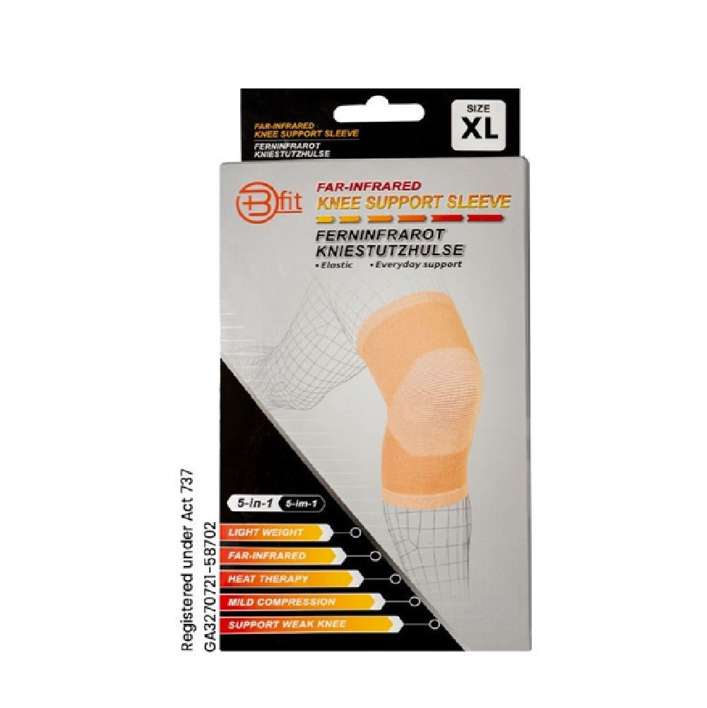 BFIT 5IN1 K122 FAR INFRARED KNEE SUPPORT SLEEVE XL