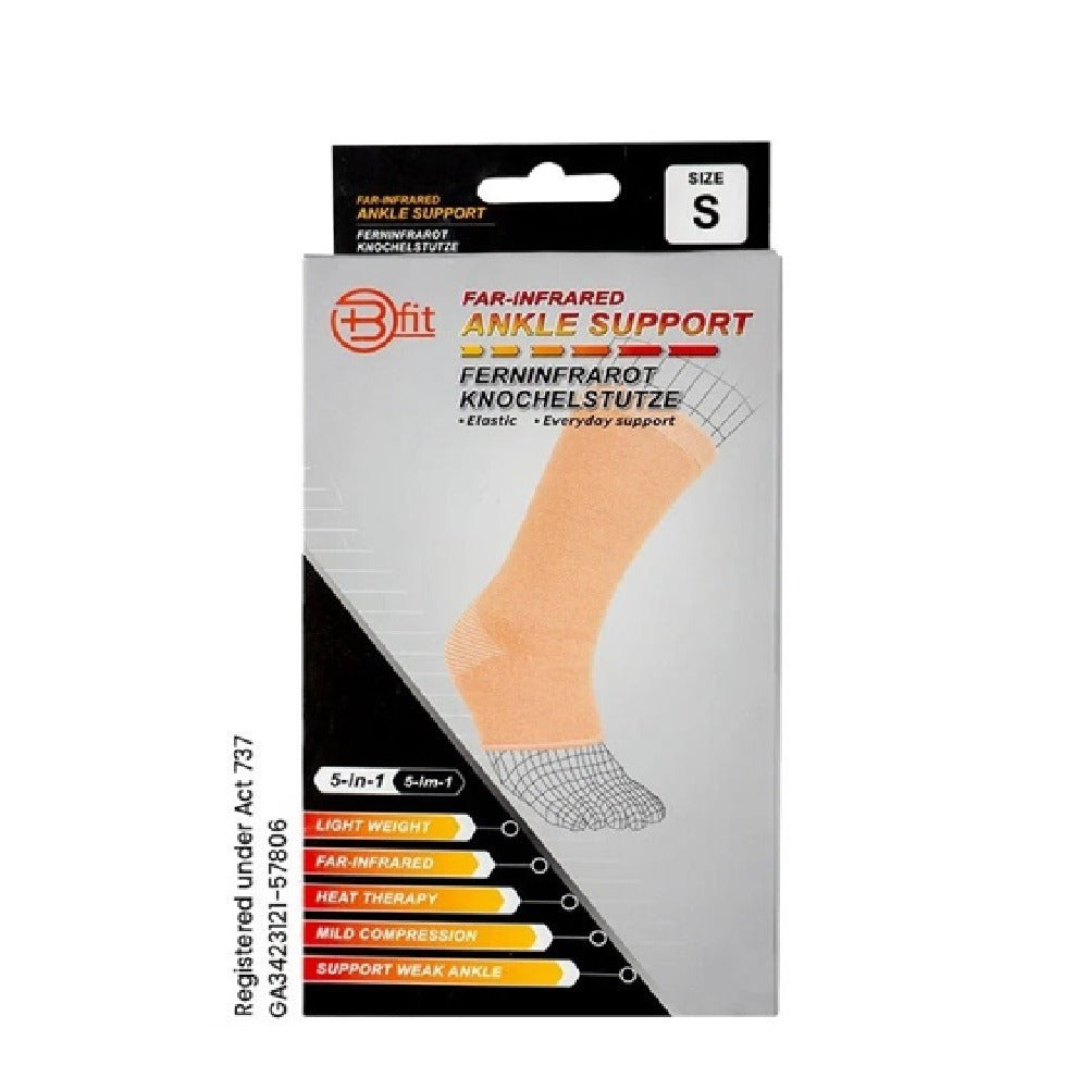 BFIT 5IN1 A121 FAR INFRARED ANKLE SUPPORT SLEEVE S