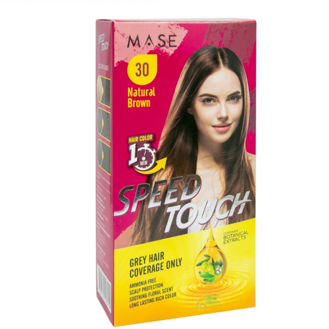 SPEED TOUCH 1 MINUTE HAIR COLOR NATURAL BROWN 30