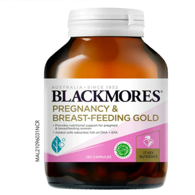 BLACKMORES PREGNANCY & BREAST-FEEDING GOLD 120S