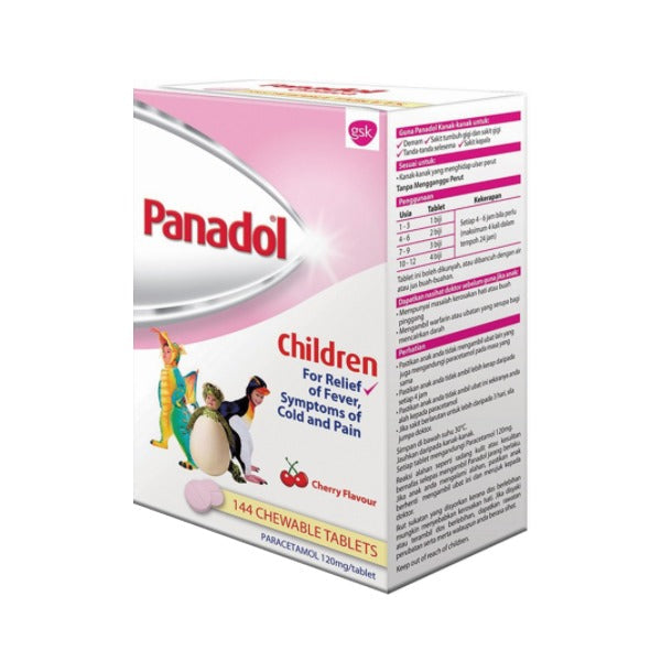 PANADOL CHILDREN TAB 12SX12