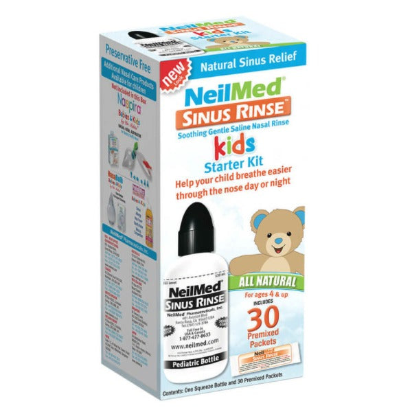 NEILMED SINUS RINSE CHILD STARTER KIT PREMIXED 30S